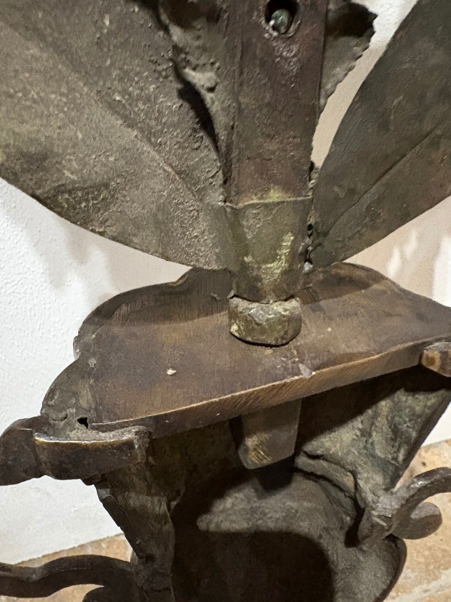 Imponente Coppia di Vasi d'Altare in Bronzo Luigi XIV Italia XVII secolo-photo-8