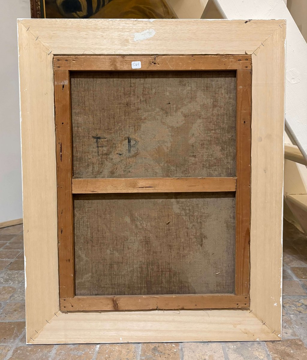 Ritratto di Elegante Art Deco Monogrammato EB e datato 1931-photo-4