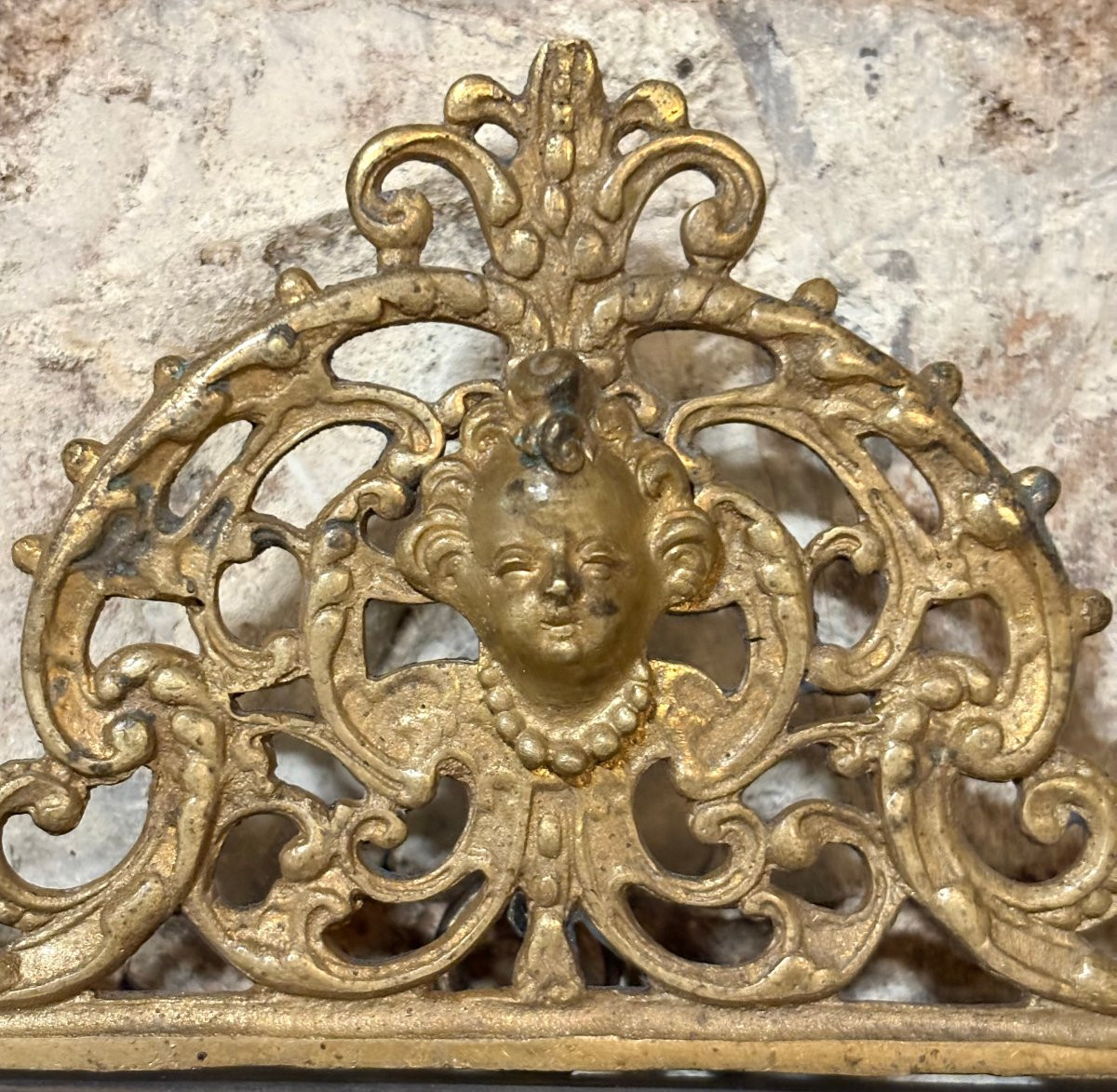 Cornice Grand Tour  Pietre dure e Bronzo Dorato, Roma, XVIII secolo-photo-3