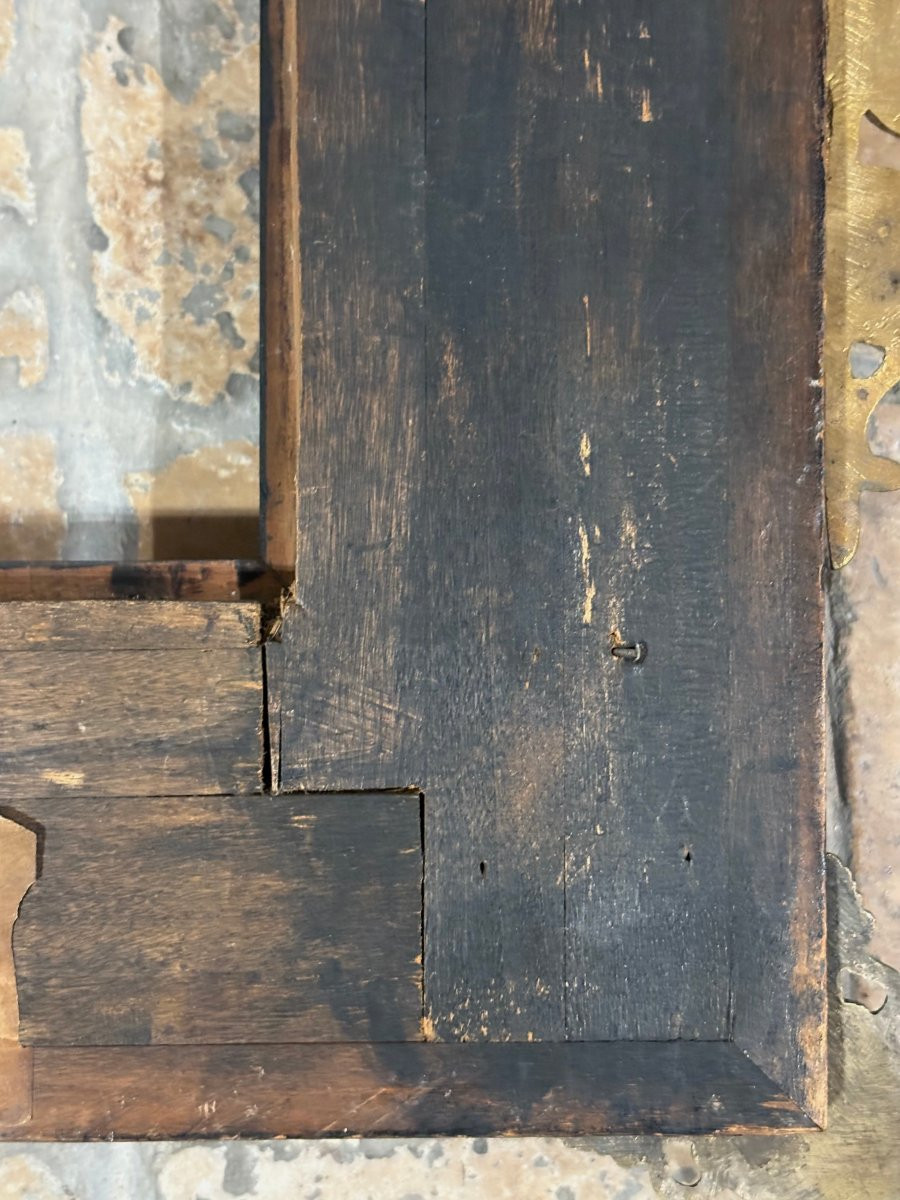 Cornice Grand Tour  Pietre dure e Bronzo Dorato, Roma, XVIII secolo-photo-6