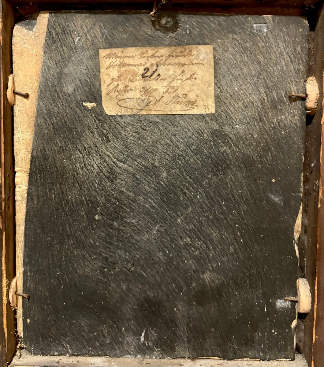 Pittura su Ardesia inizio XVII secolo Scuola Veneta "Tarquinio e Lucrezia" -photo-6