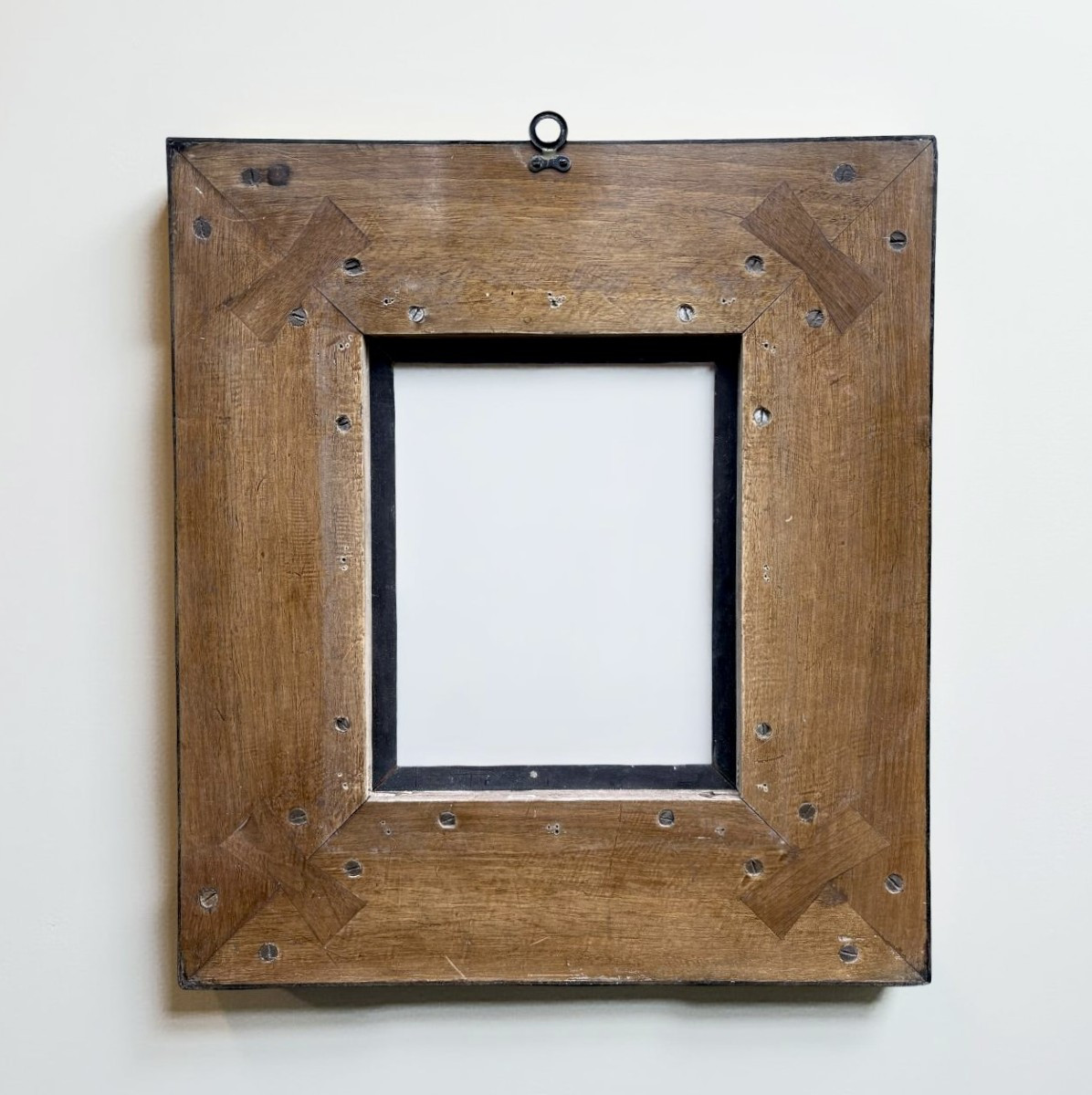 Cornice in Ebano Lombarda Neorinascimentale a Mascheroni XIX-photo-4