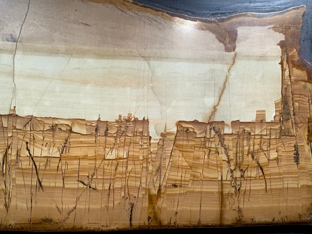 Placca di Pietra Paesina Grand Tour epoca Luigi XVI XVIII secolo-photo-4