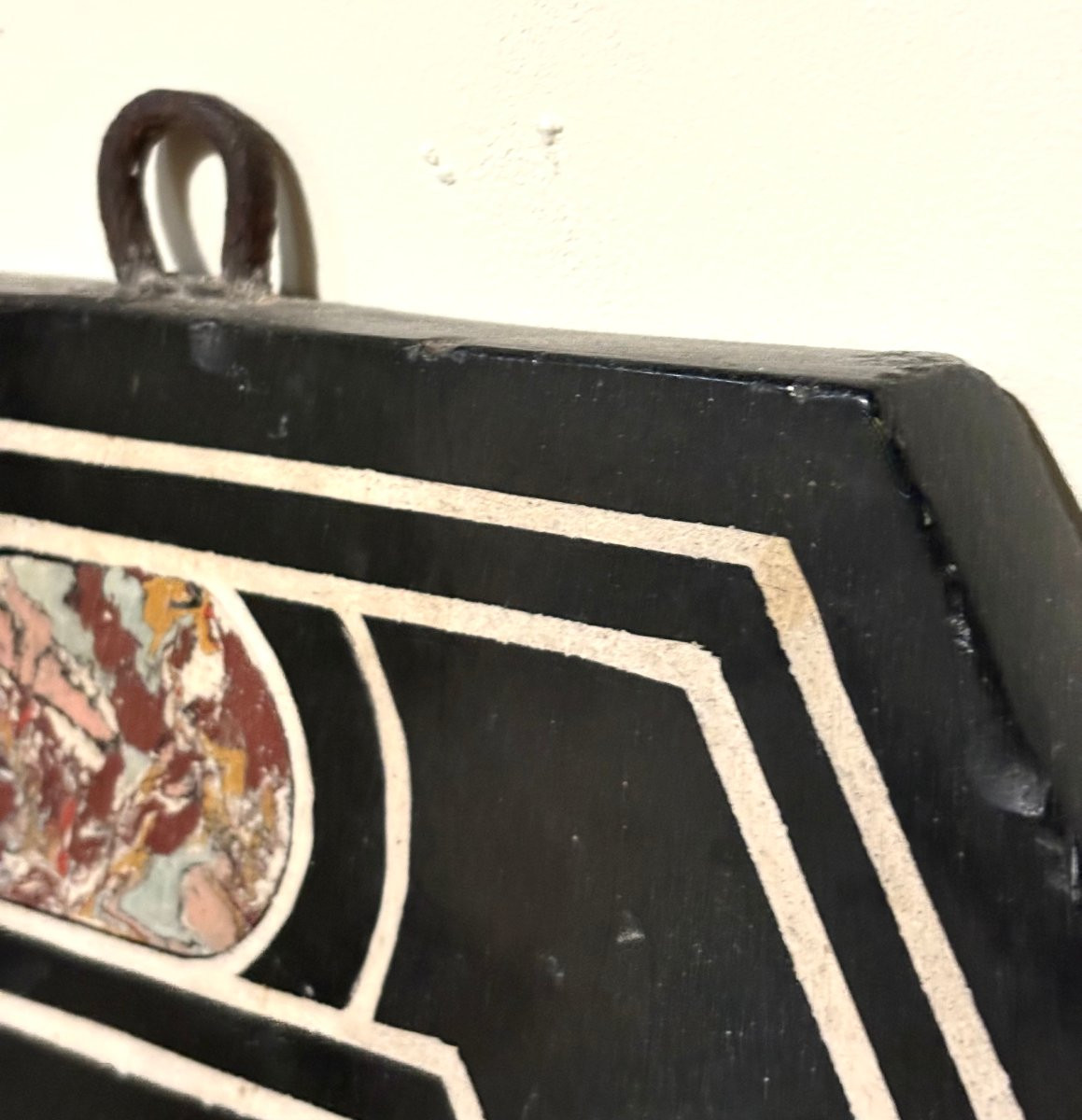 Pannello in Scagliola Manifattura Carpigiana metà del XVII secolo-photo-7