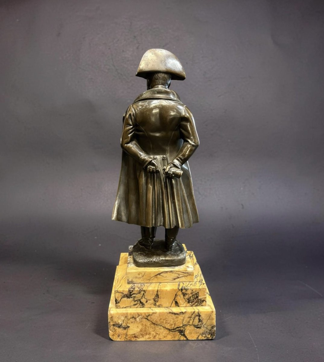 Scultura in Bronzo di Napoleone Bonaparte dopo Pradier XIX secolo-photo-5