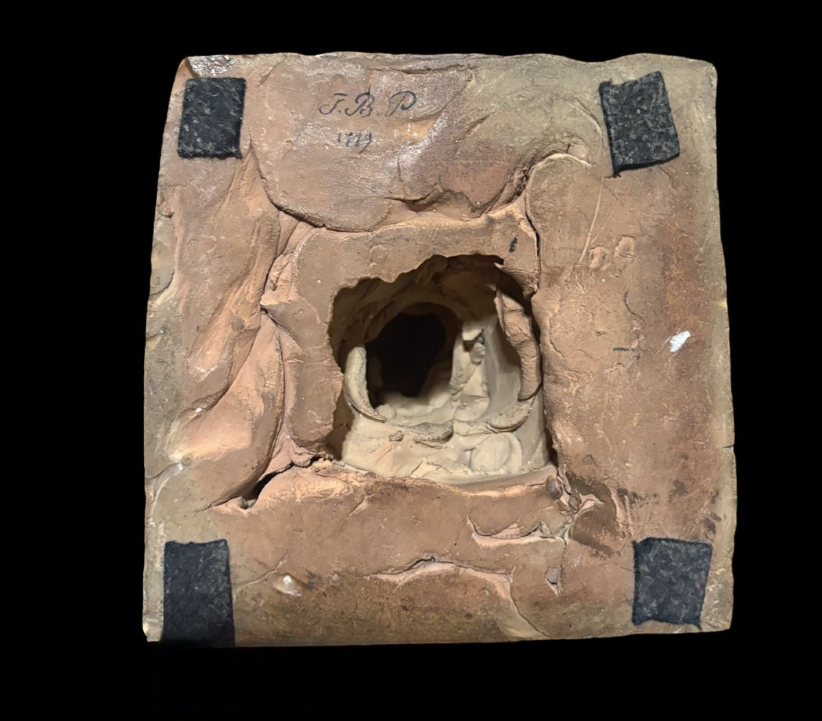 Giovanni Giuliani (1664-1744) Bozzetto in Terracotta Allegoria della Musica-photo-1