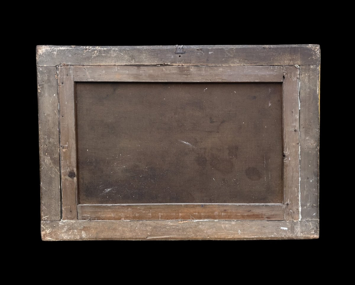 Coppia di Grandi Vedute del Golfo di Napoli Scuola di Posillipo Grand Tour circa 1840-photo-8