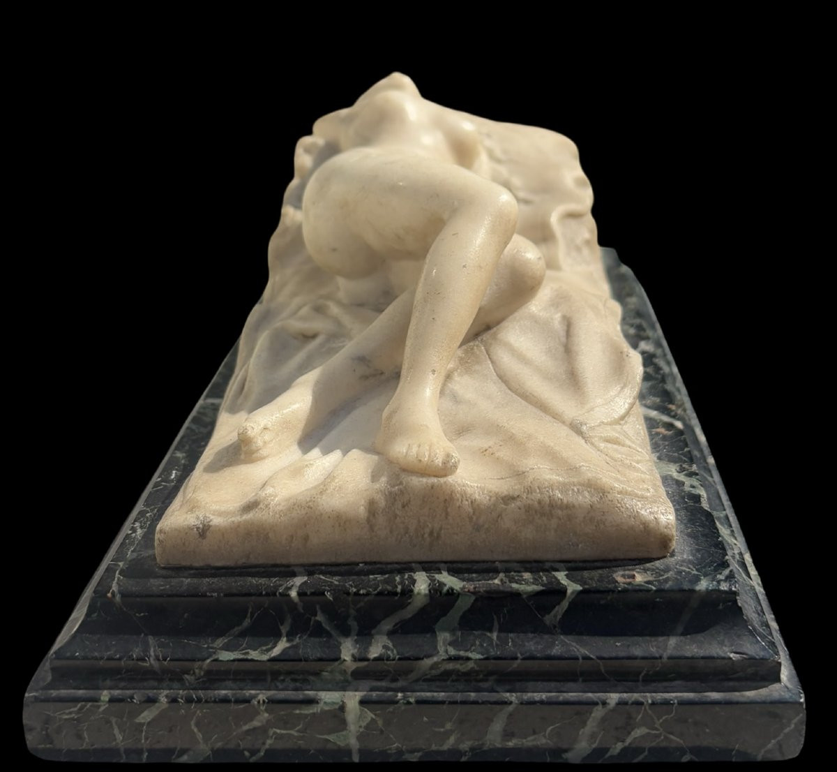 Scultura in Marmo Art Nouveau Venere Scuola Francese-photo-4