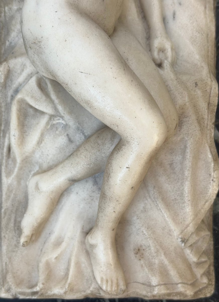 Scultura in Marmo Art Nouveau Venere Scuola Francese-photo-4