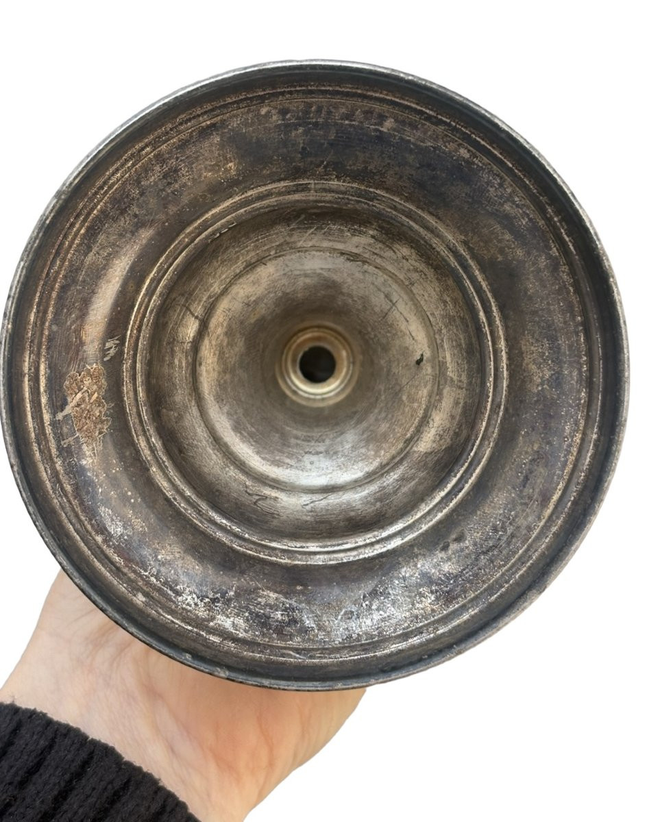 Chanukkiyah o Hanukkah Menorah in Argento 925 -photo-2