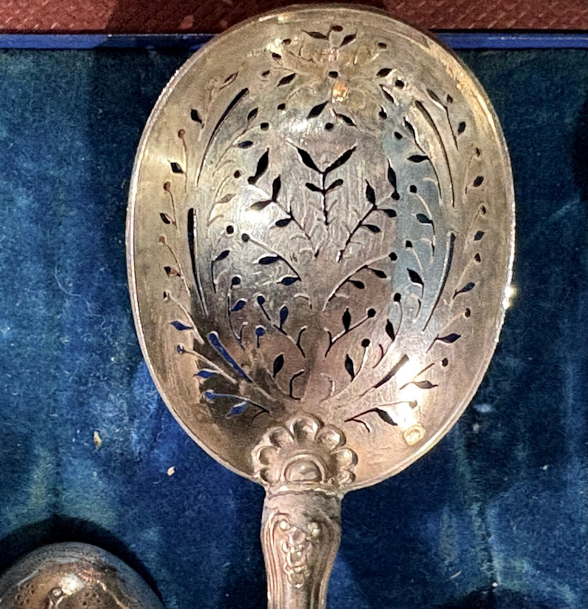 Servizio di Posate Napoleone III in Argento punzone Massat Frères e Minerva I titolo-photo-6