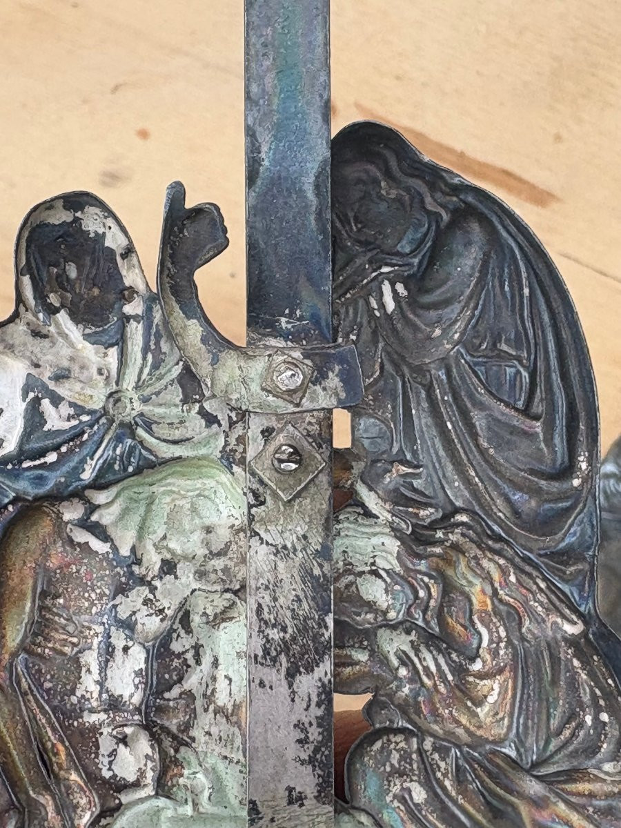 Coppia di Acquasantiere in Argento Lombardia XVIII secolo-photo-4