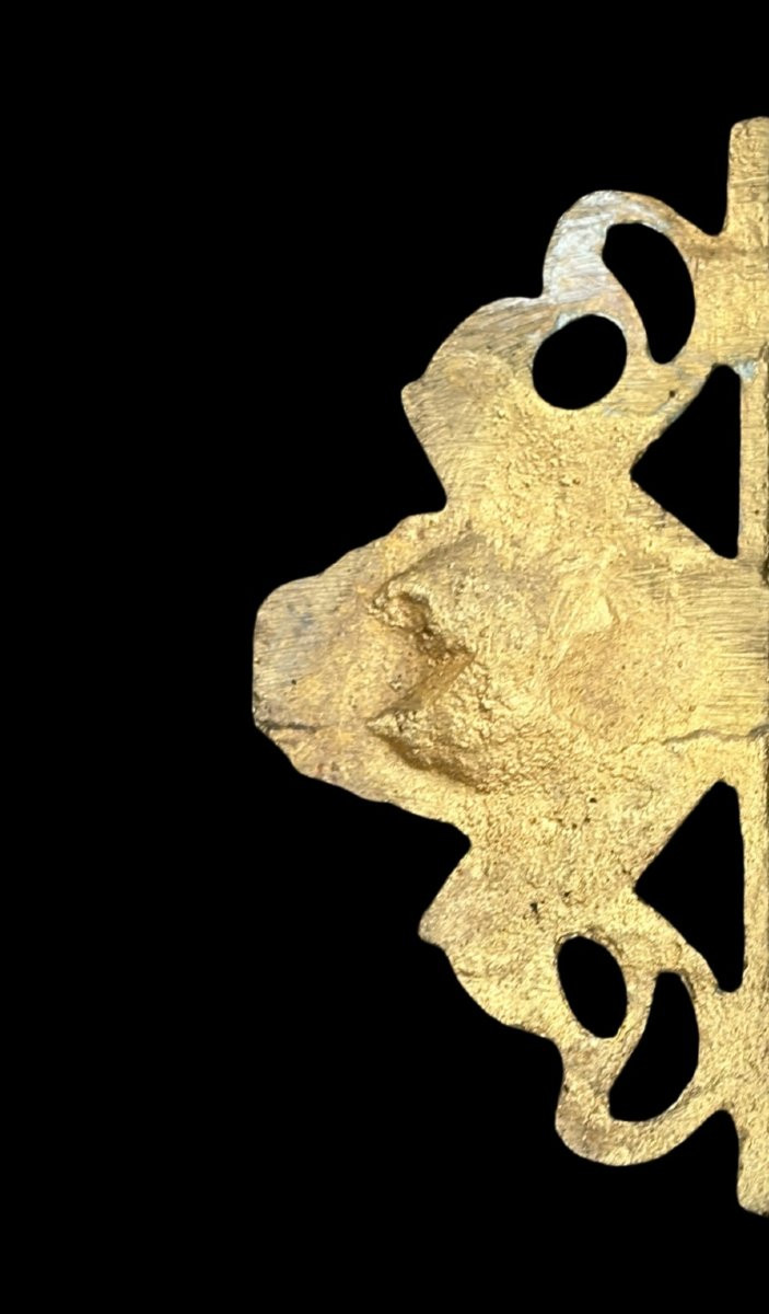 Cornice Grand Tour  Pietre dure e Bronzo Dorato, Roma, XIX secolo-photo-2