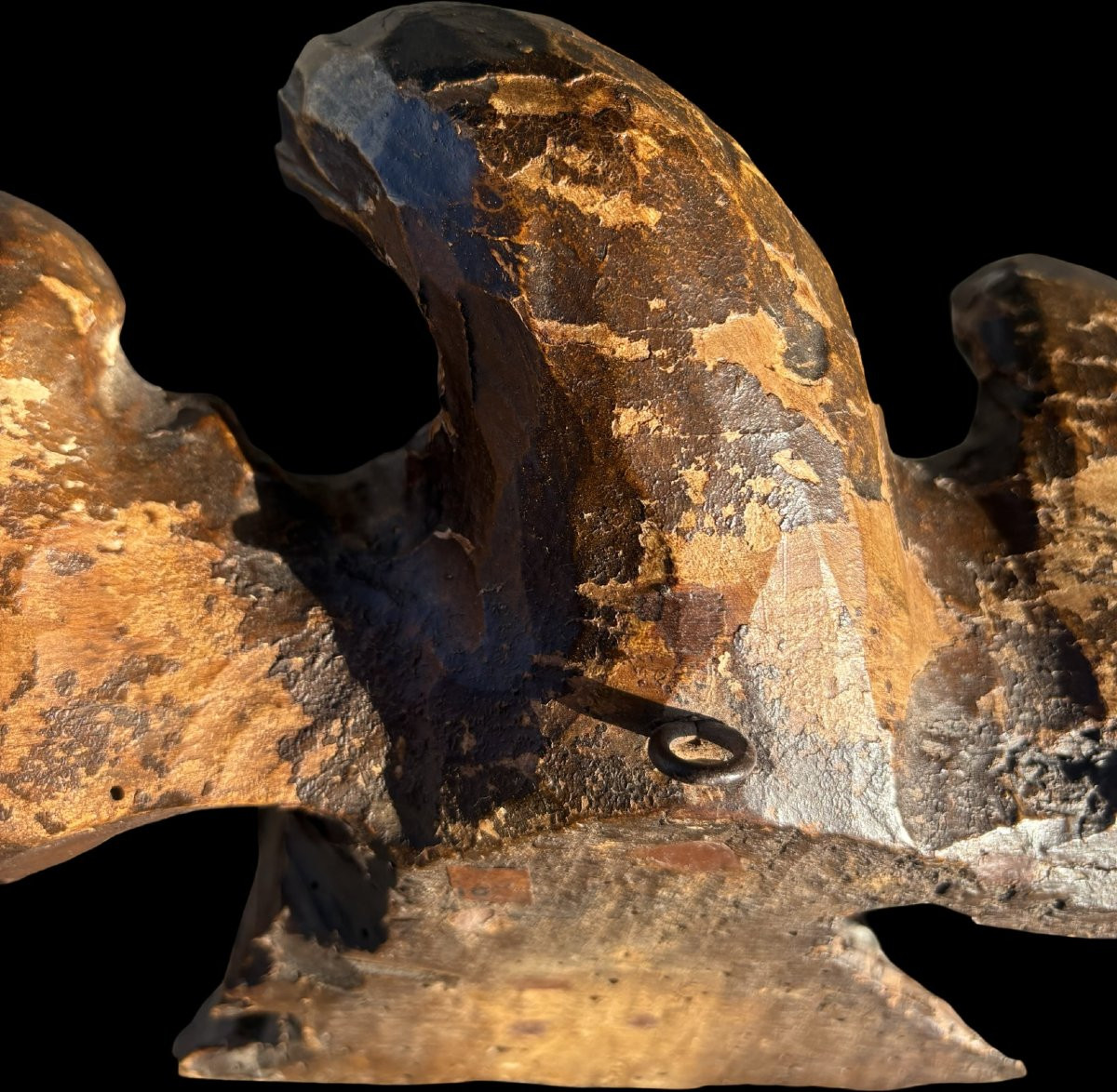 Aquila in Legno Dorato Italia XVIII secolo-photo-1