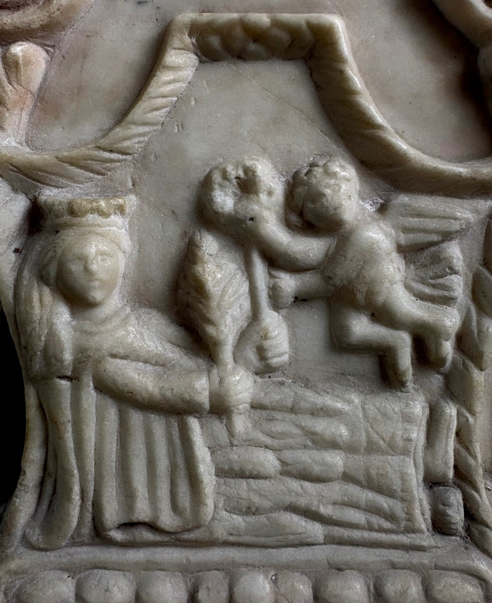 Placca in Marmo Candoglia Rinascimentale, Lombardia inizi XVI secolo-photo-3