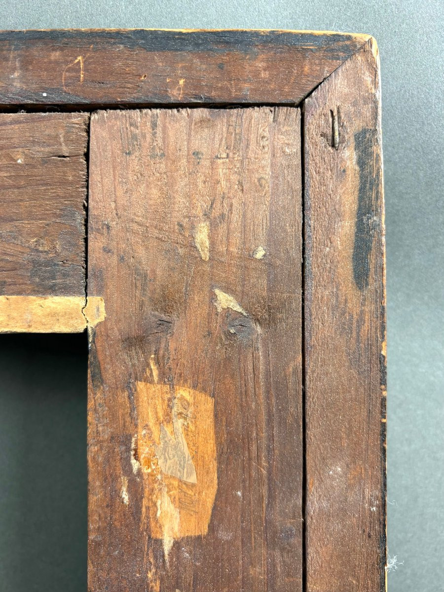 Cornice Italiana stile Rinascimentale decoro Guilloché XIX secolo-photo-1