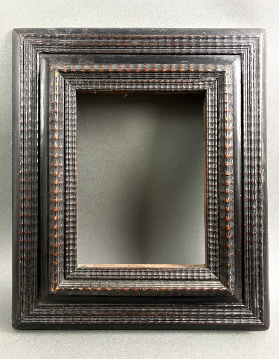 Cornice Italiana stile Rinascimentale decoro Guilloché XIX secolo