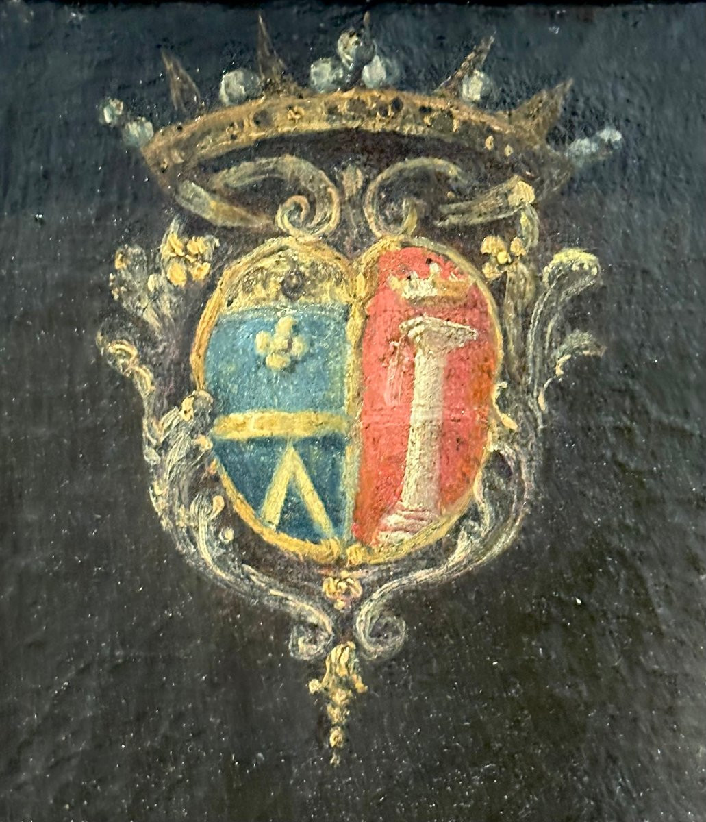 Ritratto di Bambino Famiglia Aldrovandi Colonna Scuola Emiliana XVII secolo-photo-2