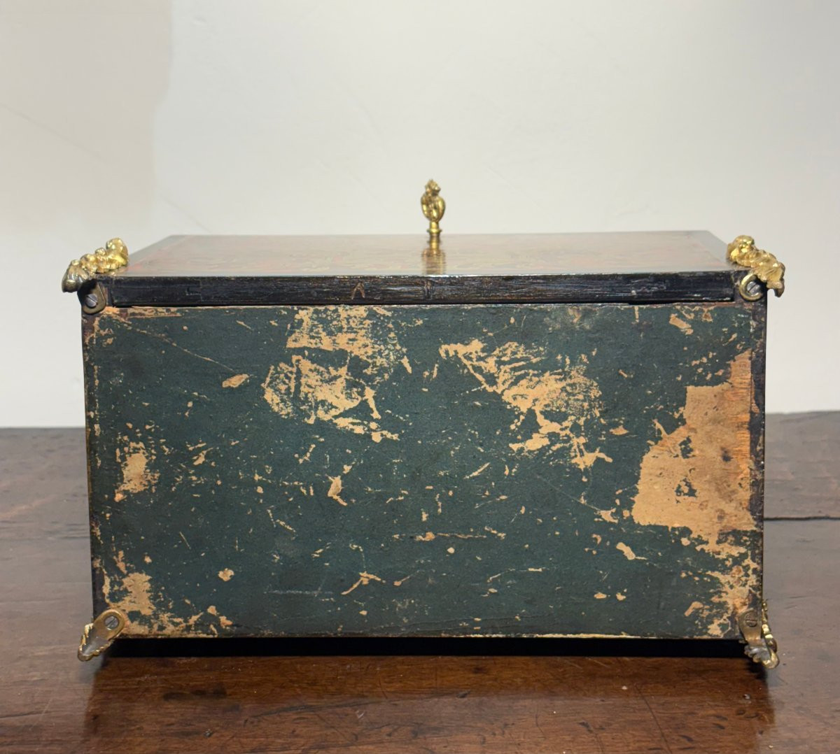 Monetiere in Marqueterie Boulle firmato "SUSSE Frères" epoca Napoleone III-photo-8