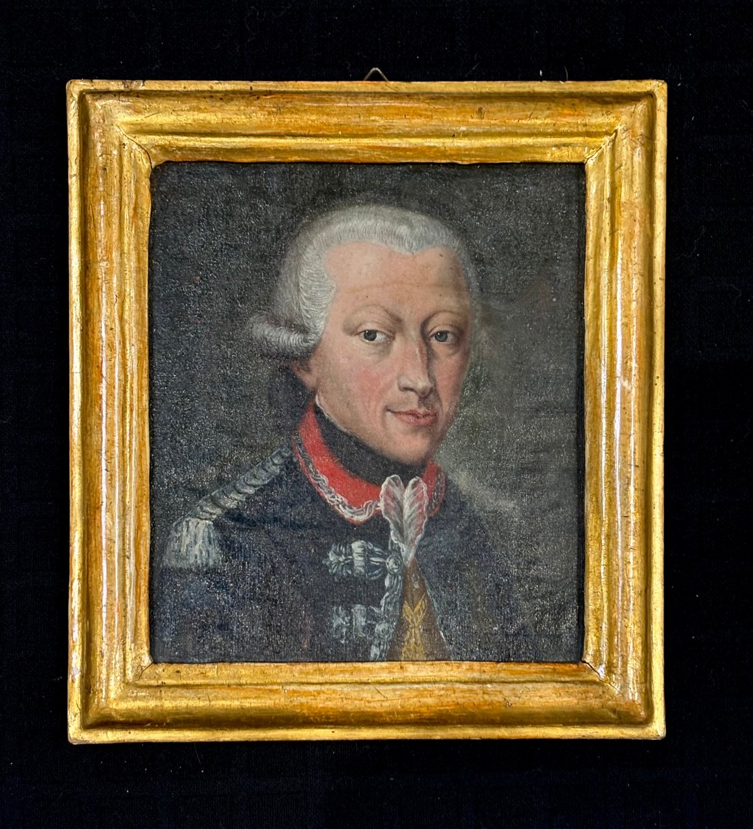 Ritratto di Nobiluomo del XVIII secolo epoca Luigi XVI