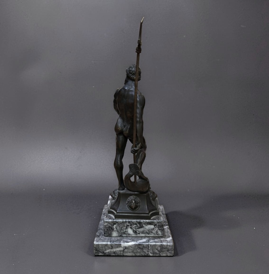 Nettuno dopo Giambologna Statua in Bronzo Fonderia Venturi Bologna-photo-3