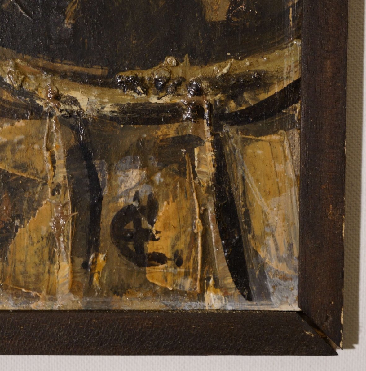 Antonio Fuentes (Tangeri 1905 - 1995) detto  Il Picasso di Tangeri "Al caffè" -photo-6
