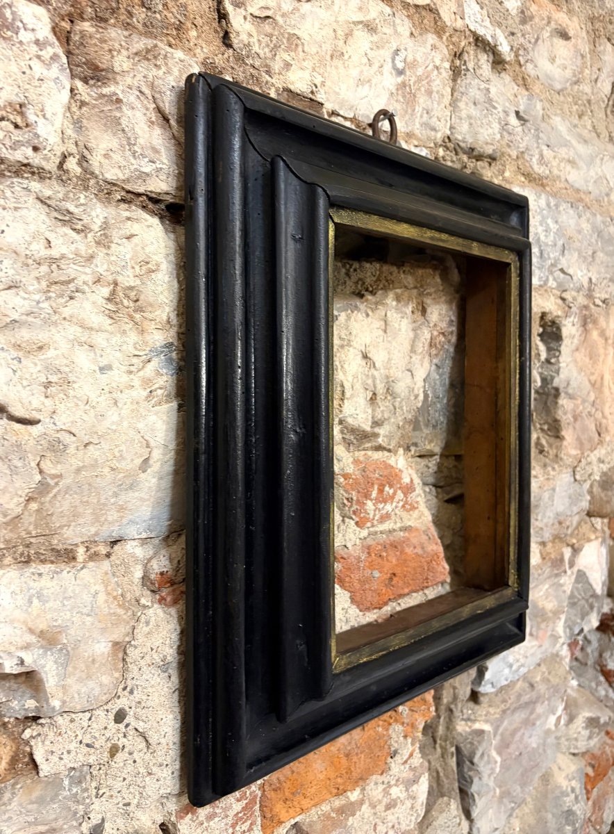 Cornice in Legno Ebanizzato Italia fine XVII inizi XVIII secolo-photo-3