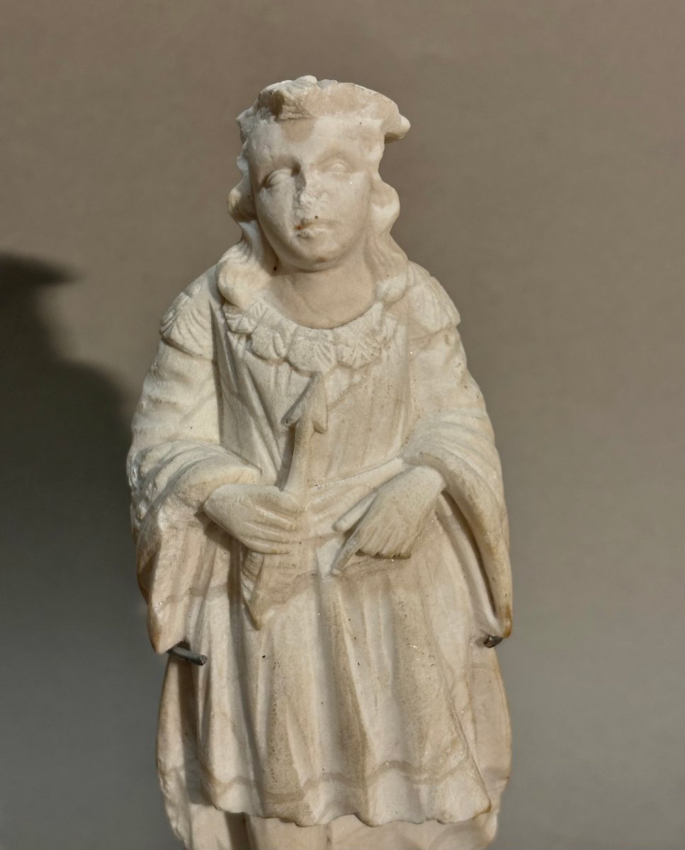 San Sebastiano Vestito, Scultura in Marmo del Rinascimento Italiano-photo-2