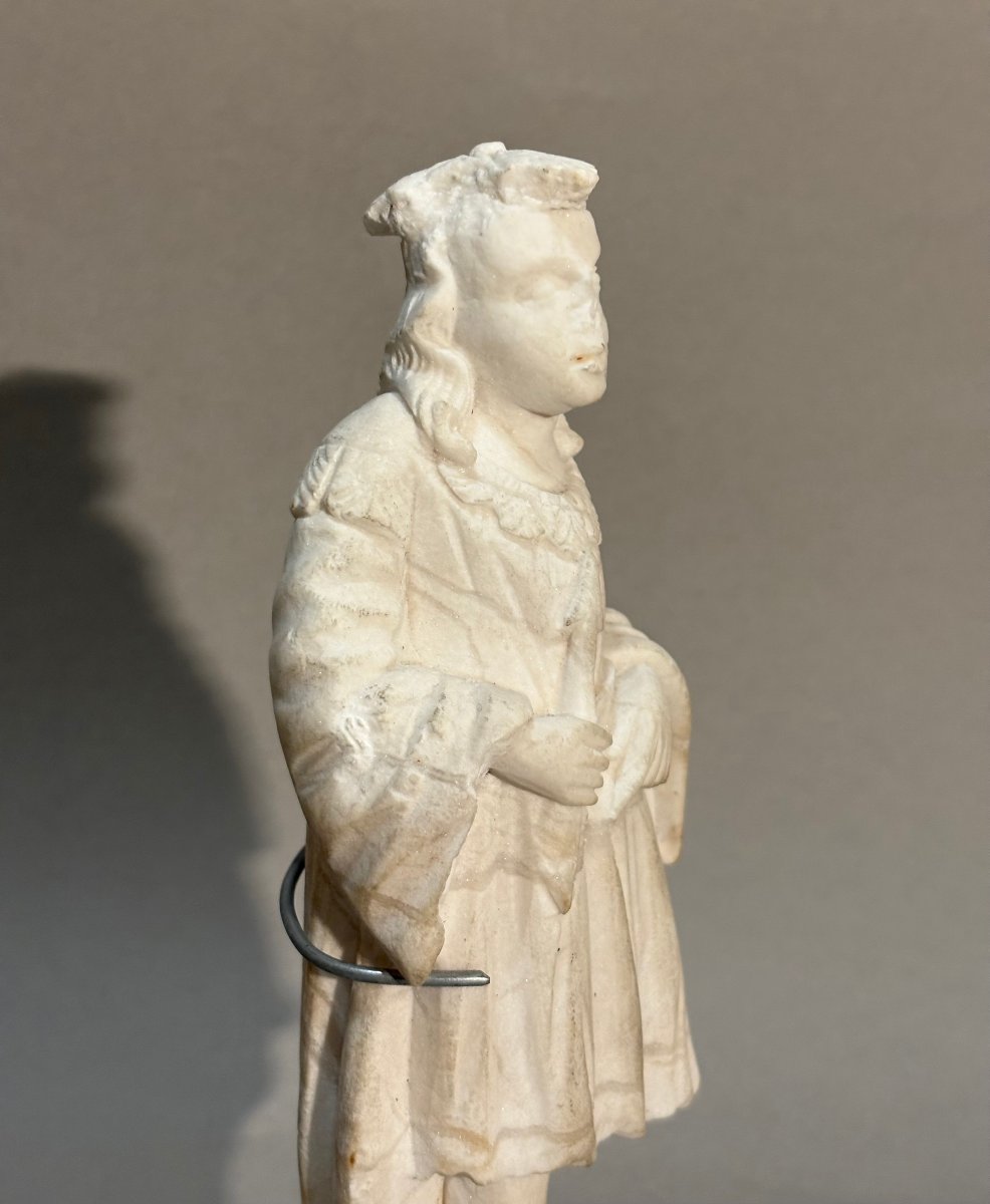 San Sebastiano Vestito, Scultura in Marmo del Rinascimento Italiano-photo-3