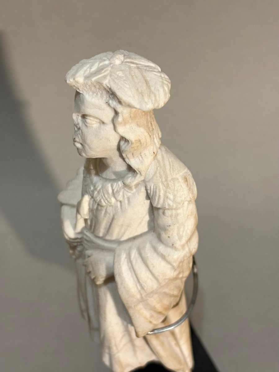 San Sebastiano Vestito, Scultura in Marmo del Rinascimento Italiano-photo-4
