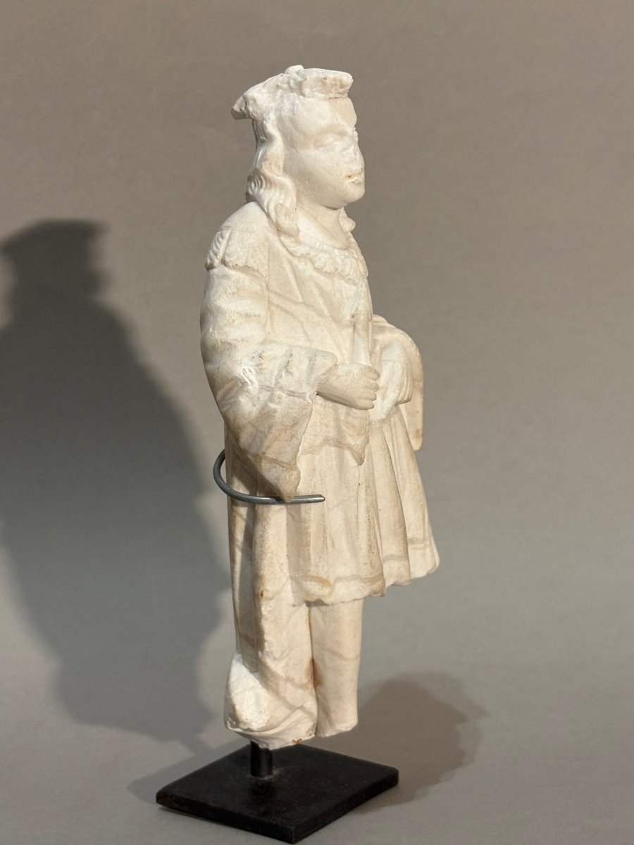 San Sebastiano Vestito, Scultura in Marmo del Rinascimento Italiano-photo-2