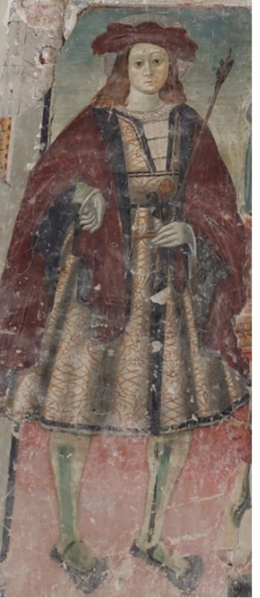 San Sebastiano Vestito, Scultura in Marmo del Rinascimento Italiano-photo-4