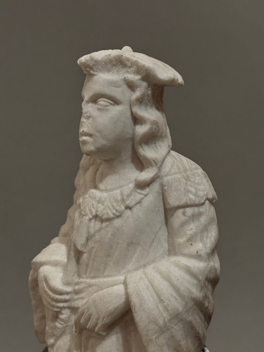 San Sebastiano Vestito, Scultura in Marmo del Rinascimento Italiano-photo-6