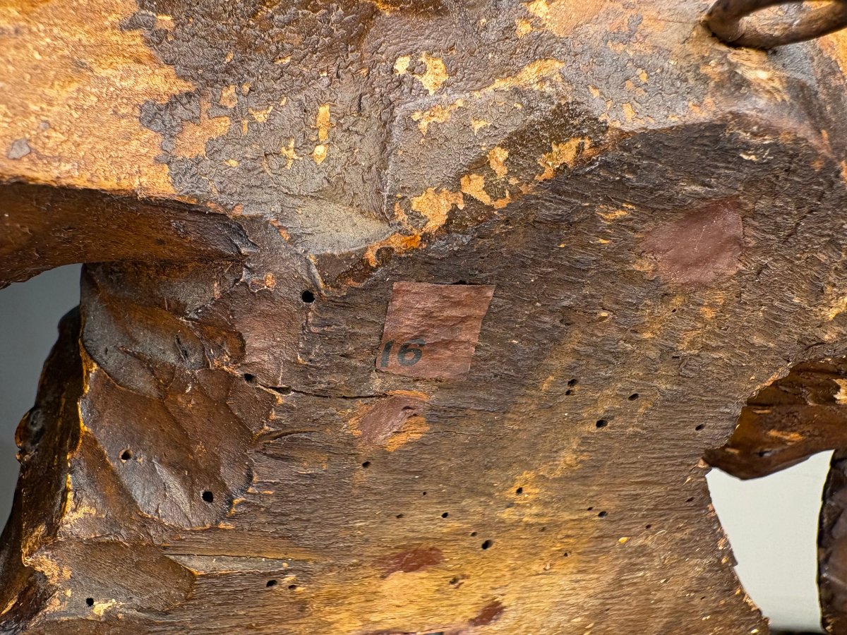 Aquila Neoclassica in Legno Dorato Italia XVIII secolo-photo-7