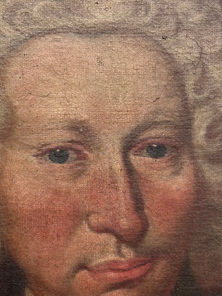 Ritratto di Gentiluomo in Armatura  Famiglia Savoia Scuola Piemontese del XVIII secolo-photo-2