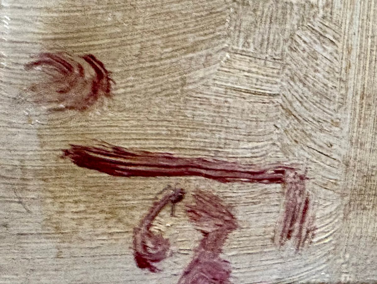 Nudo Di Donna Scuola Francese Neo Espressionista Monogrammato e Datato-photo-4