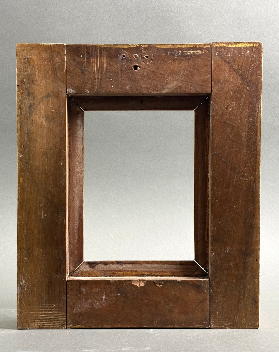 Cornice da Collezione a Cassetta Legno Dorato Italia  XVII secolo-photo-4