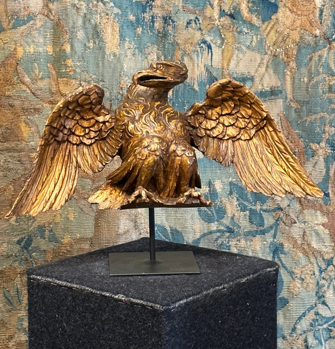 Aquila Neoclassica in Legno Dorato Italia XVIII secolo