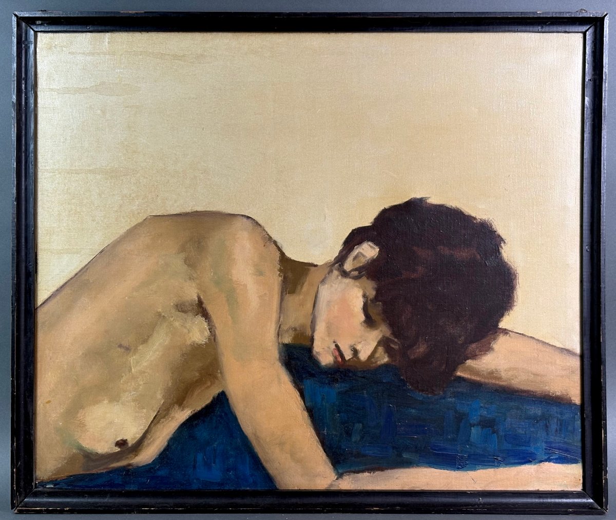 Nudo Femminile in stile Mid-Century Modern, firmato Pierson 1974-photo-2