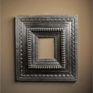 Cornice Fiamminga del XVII secolo Decoro Guilloché