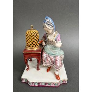 Gruppo in Porcellana Tedesca Meissen ? XIX secolo