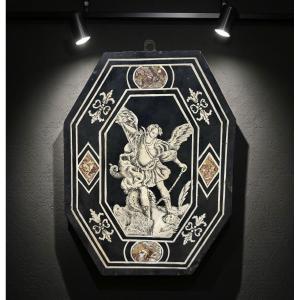 Pannello in Scagliola Manifattura Carpigiana metà del XVII secolo