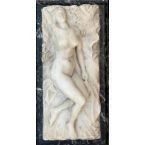 Scultura in Marmo Art Nouveau Venere Scuola Francese