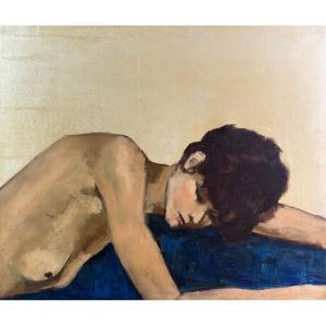 Nudo Femminile in stile Mid-Century Modern, firmato Pierson 1974