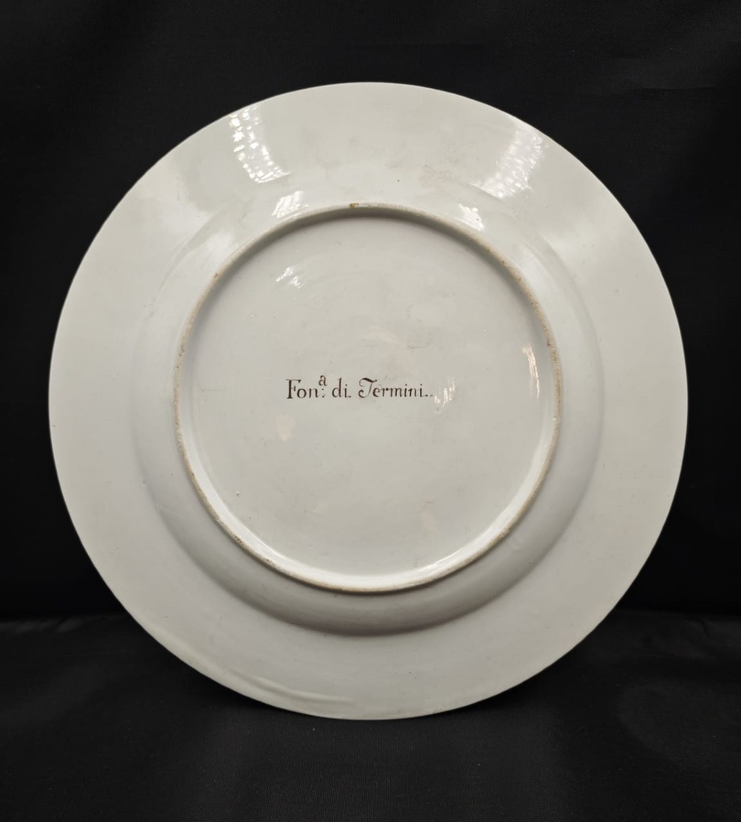 Piatto in porcellana, Manifattura Ginori, Doccia, inizi XIX secolo-photo-2