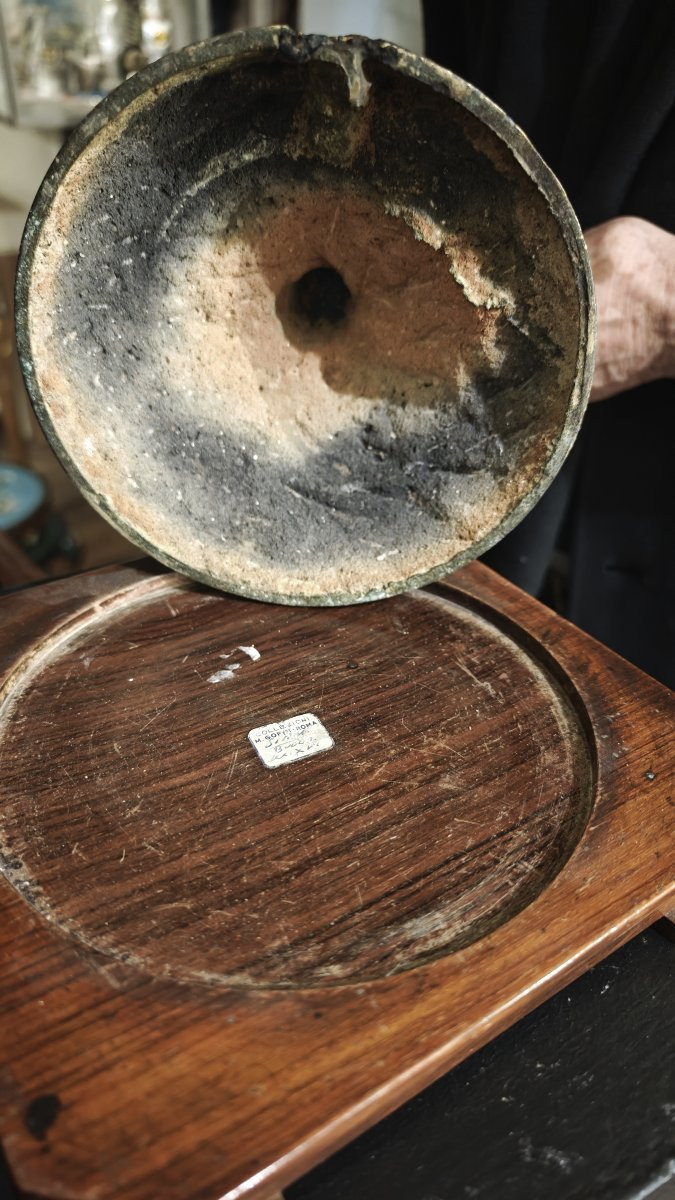 Buddha Thai in bronzo dorato, inizi XIX secolo-photo-4