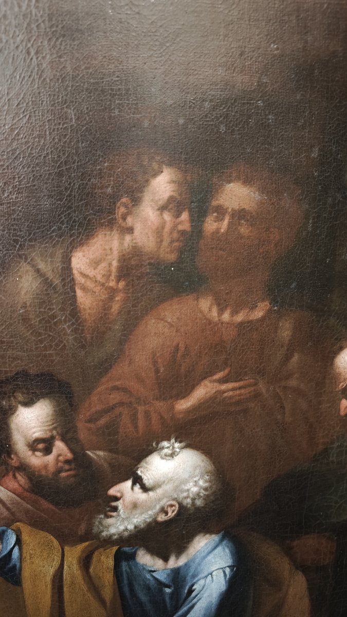 Scuola europea, secolo XVII. Assunzione della Vergine-photo-3