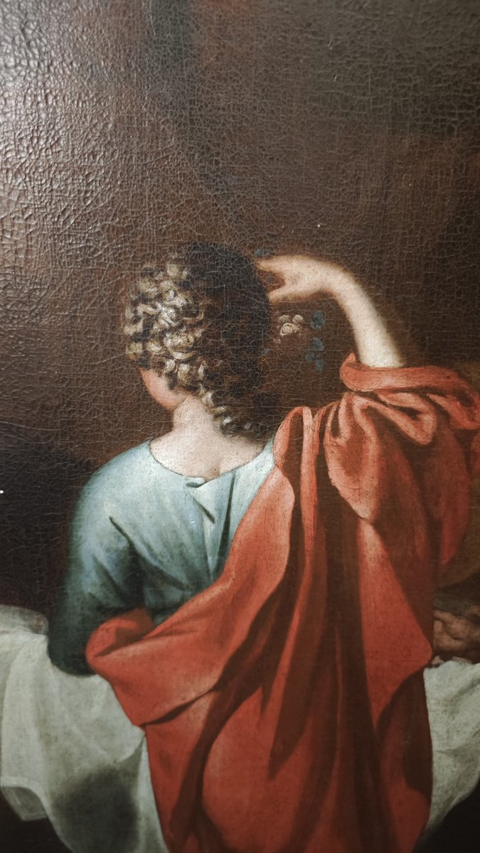 Scuola europea, secolo XVII. Assunzione della Vergine-photo-1