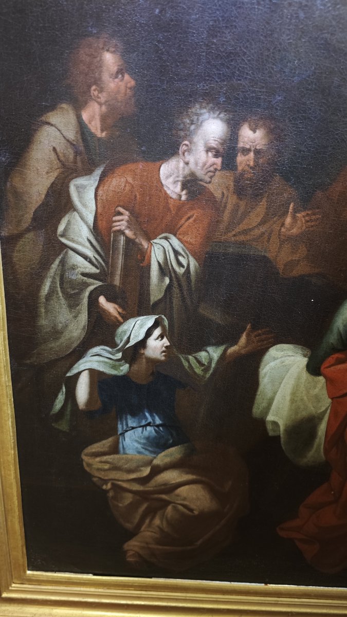 Scuola europea, secolo XVII. Assunzione della Vergine-photo-2