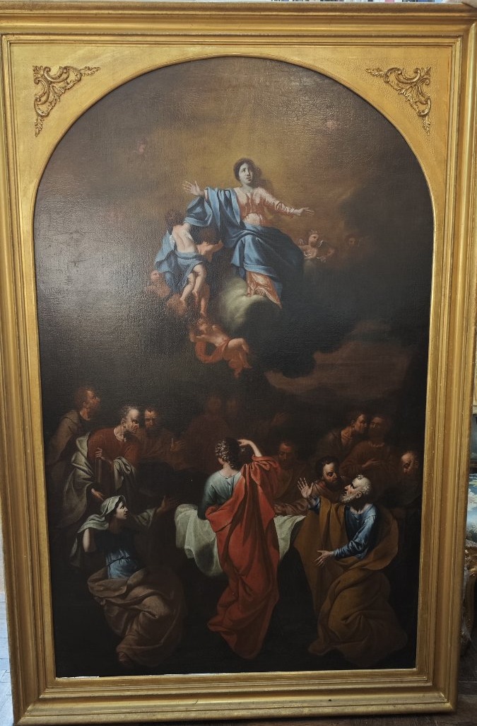 Scuola europea, secolo XVII. Assunzione della Vergine